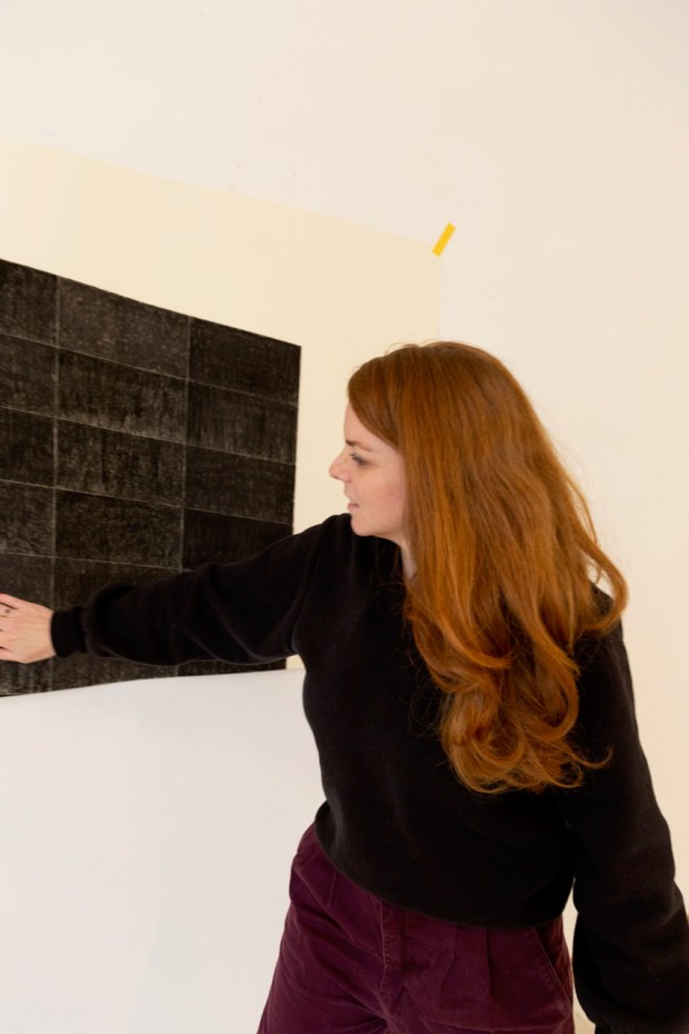 Jorijn ten Have met haar werk